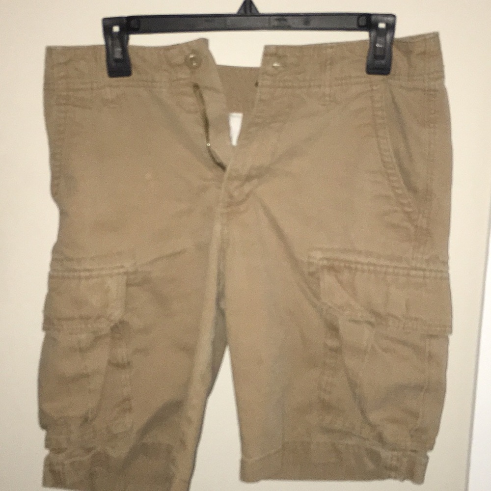 Old Navy Khaki Cargo Shorts